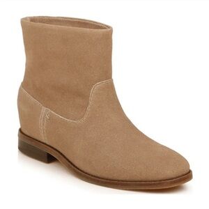 Splendid Ankle Booties - Taupe Suede